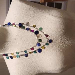Long Lis Sophia "prismatic" necklace